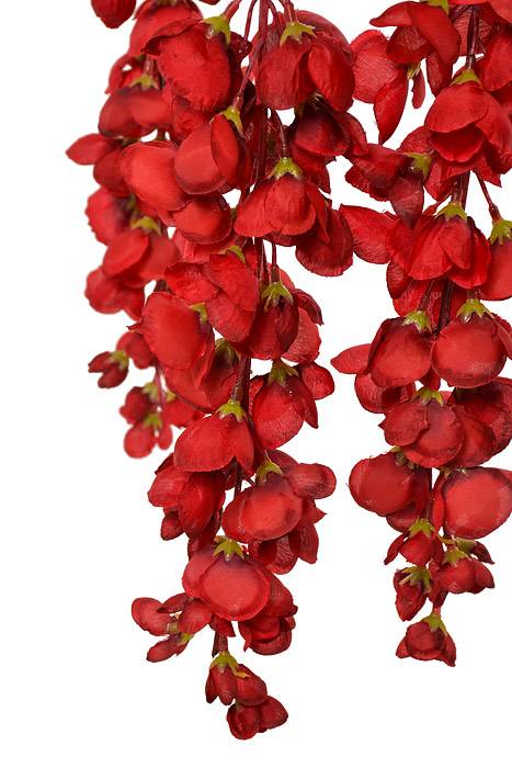39.5" Hanging Silk Cassia Red - Image 2