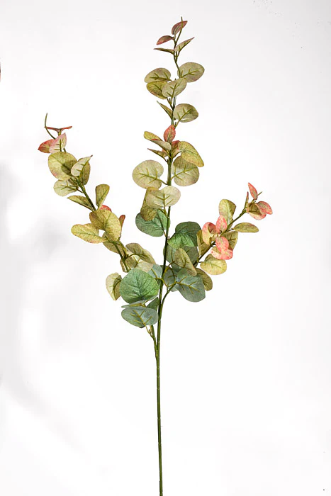 39" Silk Eucalyptus Spray Green