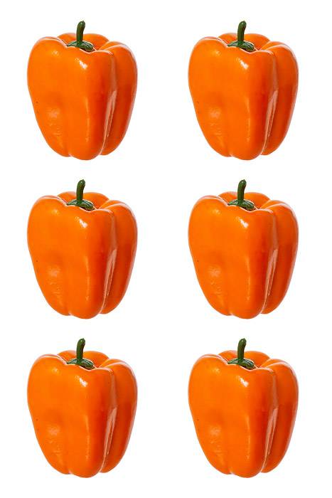 4.5" Bell Pepper Orange Pkg/6 - Image 2