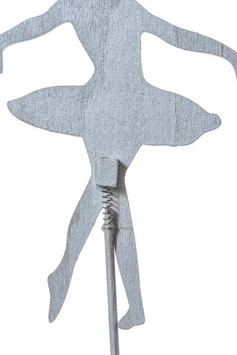 4.75" X 7" Ballerina Pick Silver Pkg/3 - Image 3