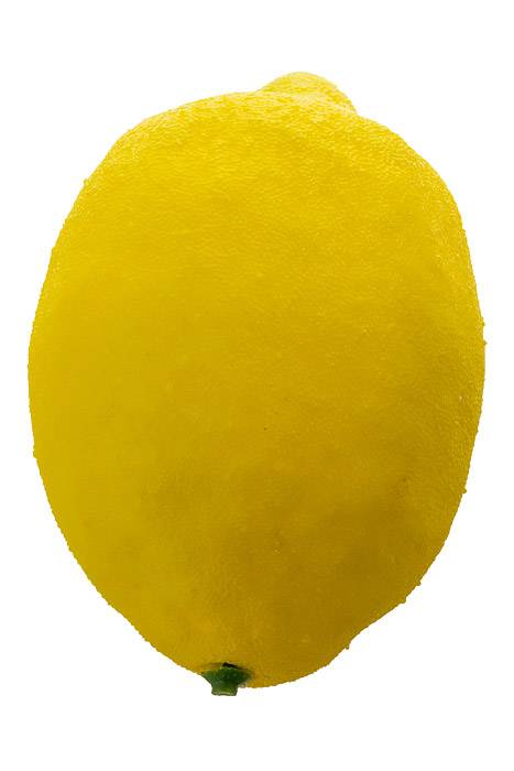 4" Artificial Lemon Pkg/12 Yellow