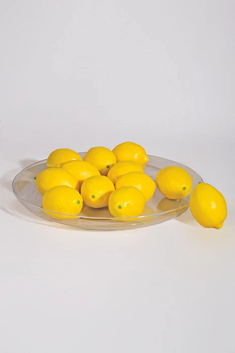 4" Artificial Lemon Yellow Pkg/12 - Image 2