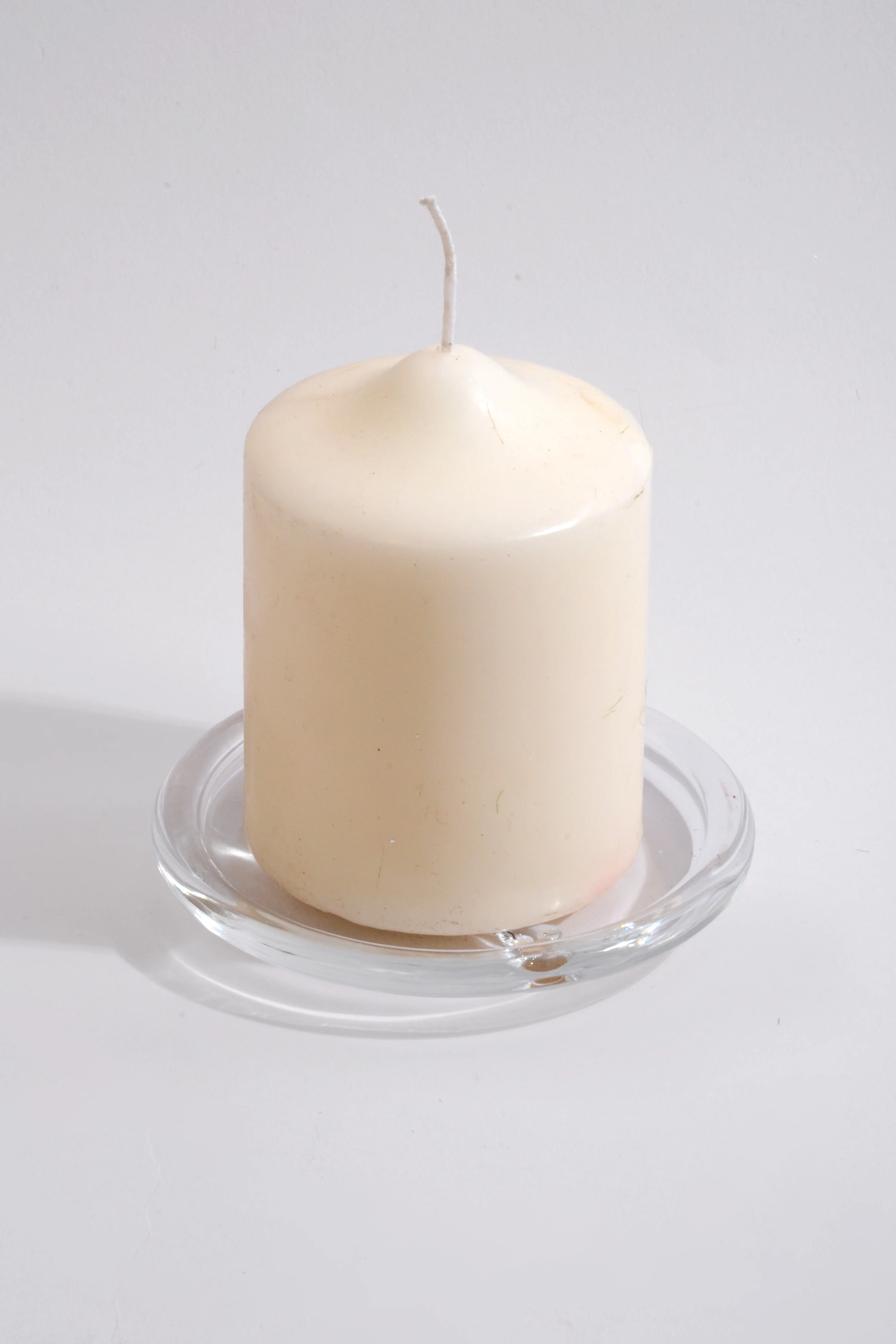 4" Glass Candle Dish Clear Bx12 - Image 3