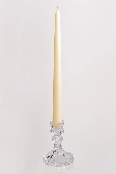4" Glass Candle Holder Clear - Image 3
