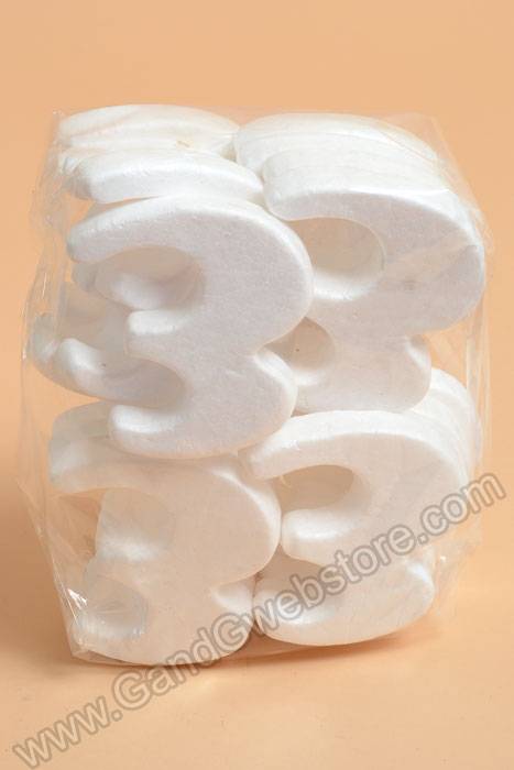 4" Mold-foam Number "3" Pkg/20 - Image 2