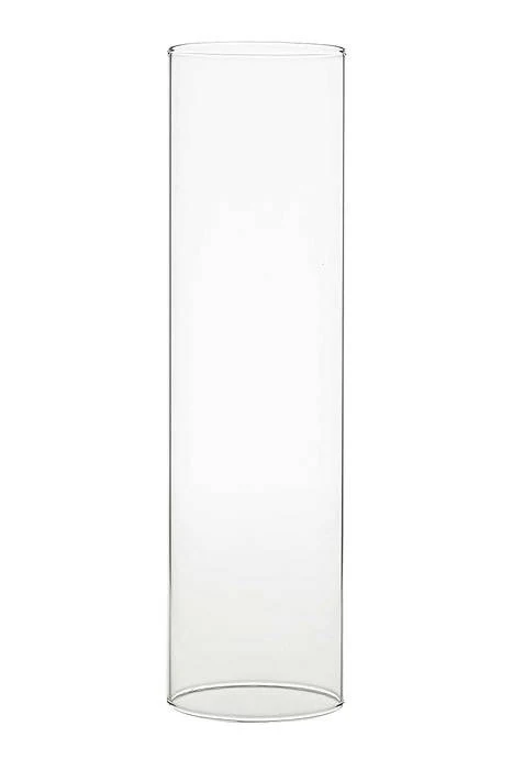 4" X 15.75" Glass Chimney (Open On Both Ends)