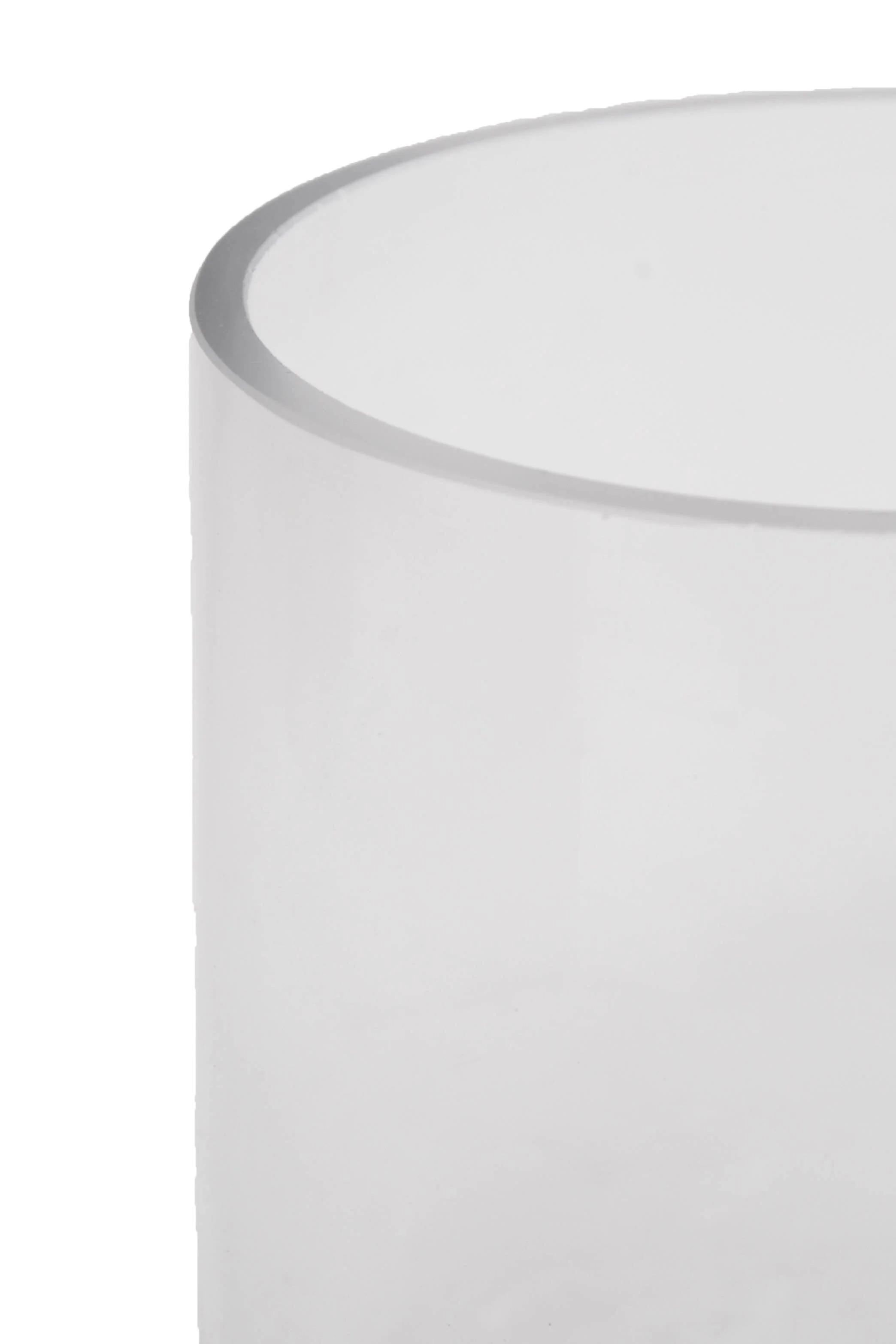 4" X 5" Cylinder Glass Vase Clear - Image 3