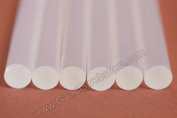 4" X 7.4mm Silicone Mini Glue Stick Clear Pkg/1lb - Image 2