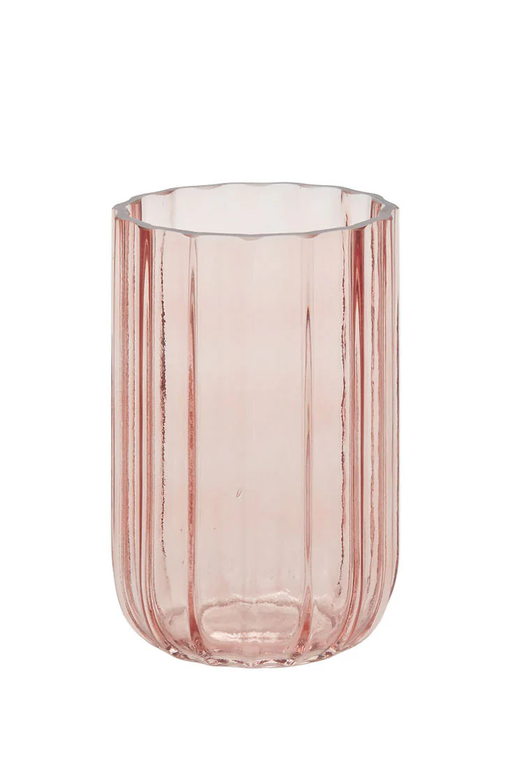4" x 8" Tanger Vase Pink