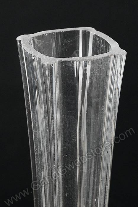 40" Eiffel Tower Glass Vase Clear - Image 2