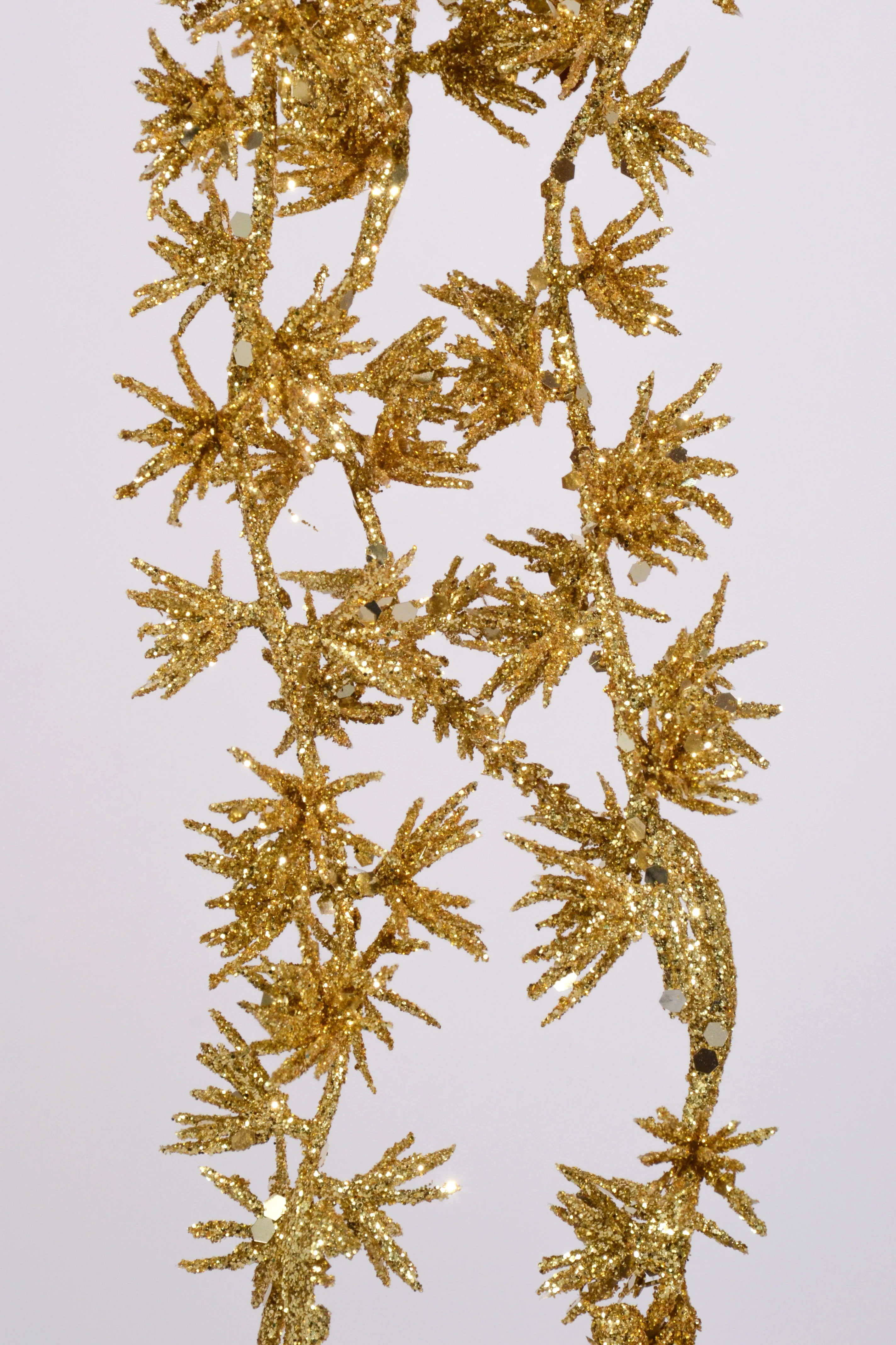 40'' Glitter Amaranthus Spray Gold - Image 2