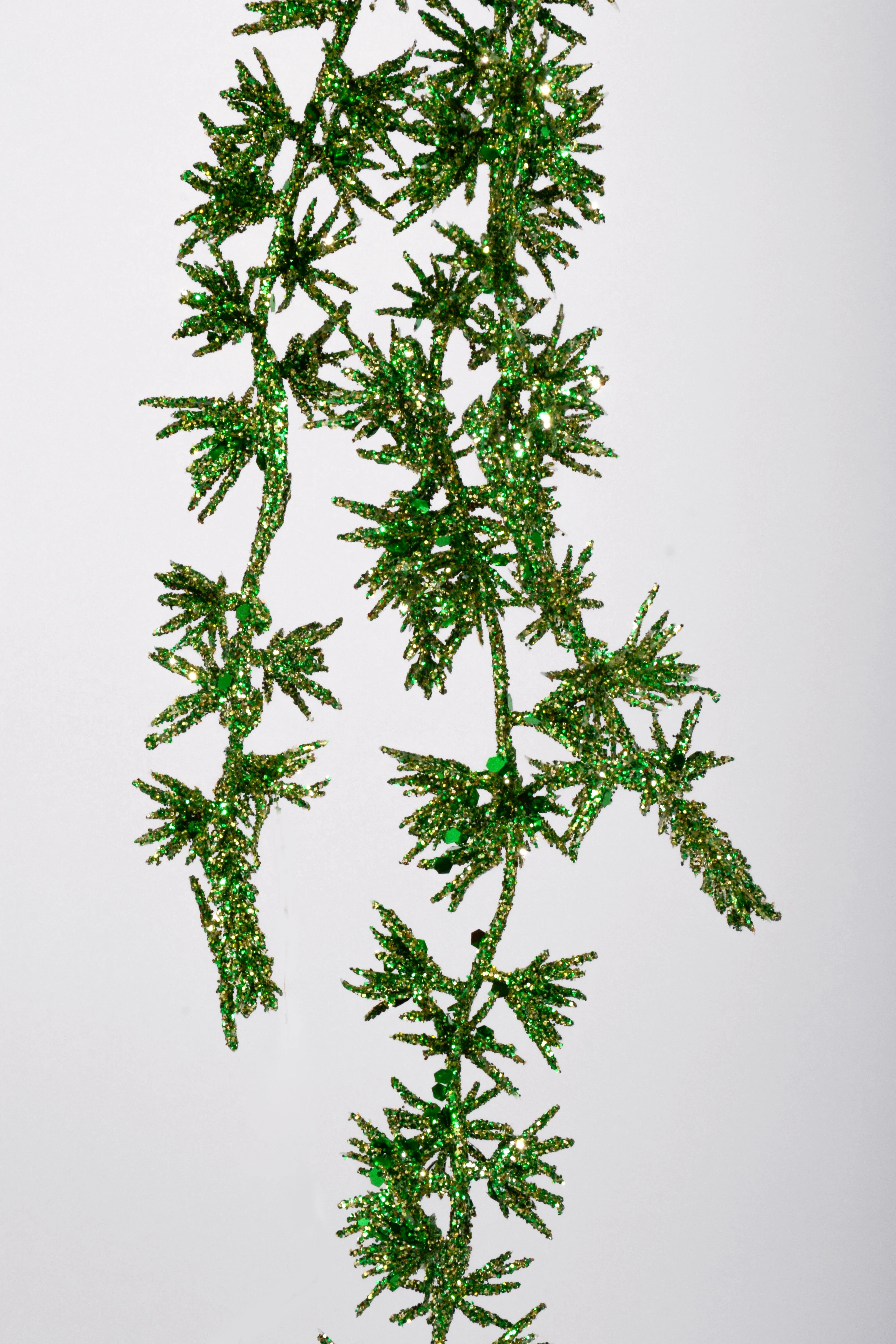40'' Glitter Amaranthus Spray Green - Image 2