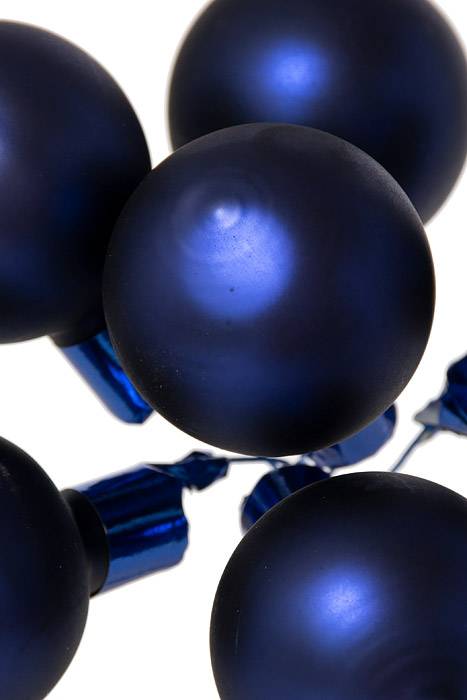 40mm Matte Glass Ball Royal Pkg/48 - Image 2