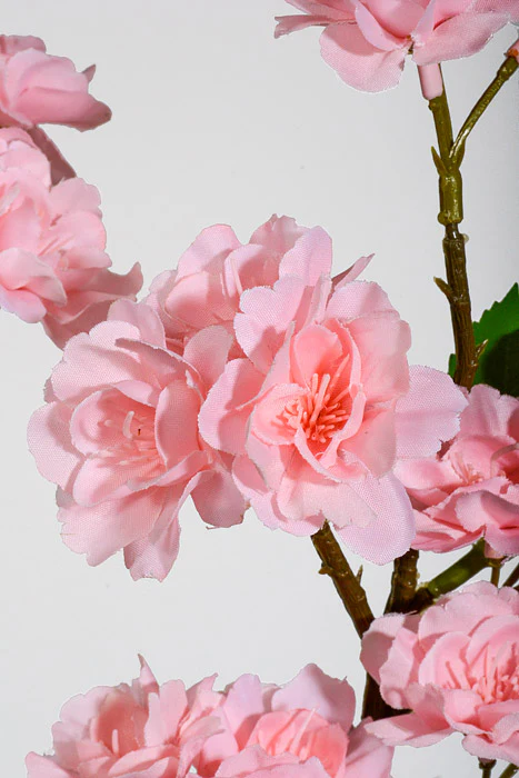 41" Silk Cherry Blossom Spray Peach - Image 2