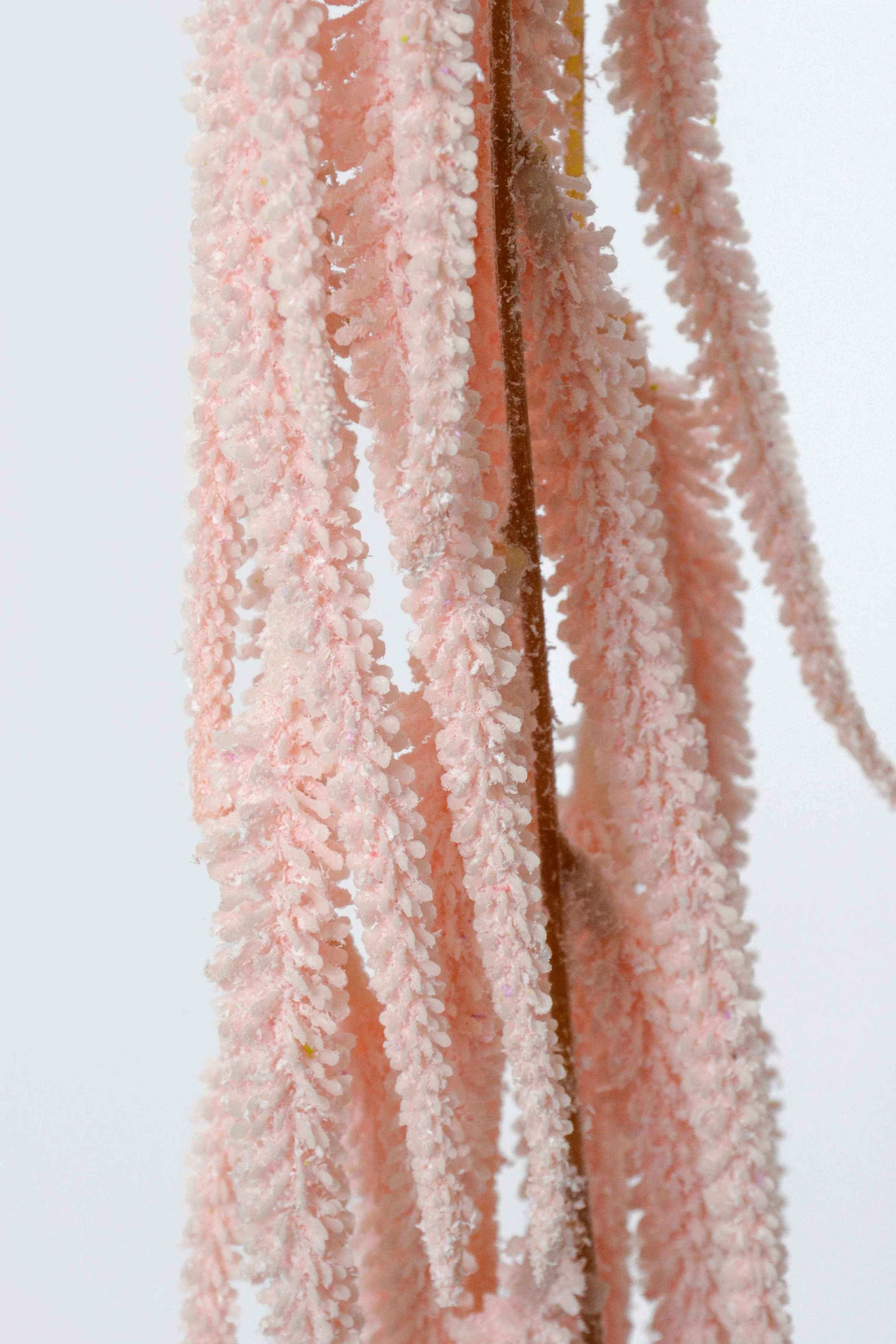 42" Artificial Amaranthus Hanging Spray Pink - Image 2