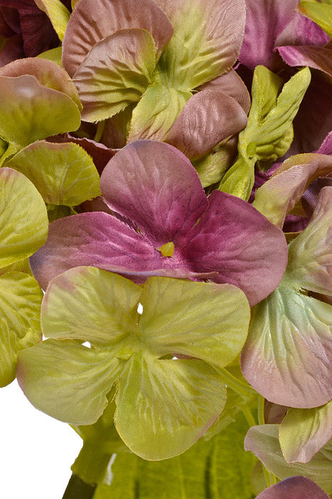 43" Silk Single Giant Hydrangea Mauve/Green - Image 2