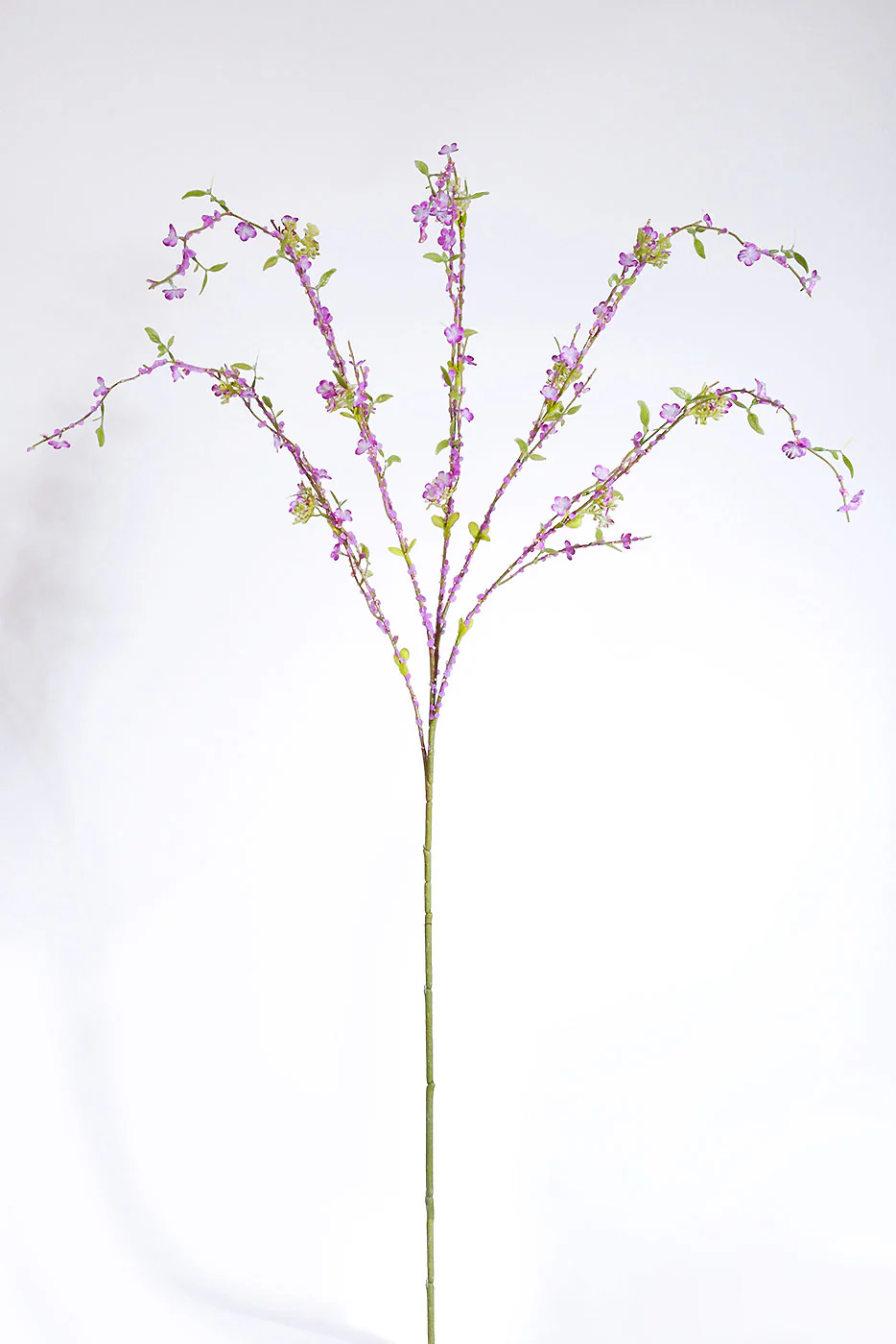 45" Silk Mini Berry Flower Spray Lavender