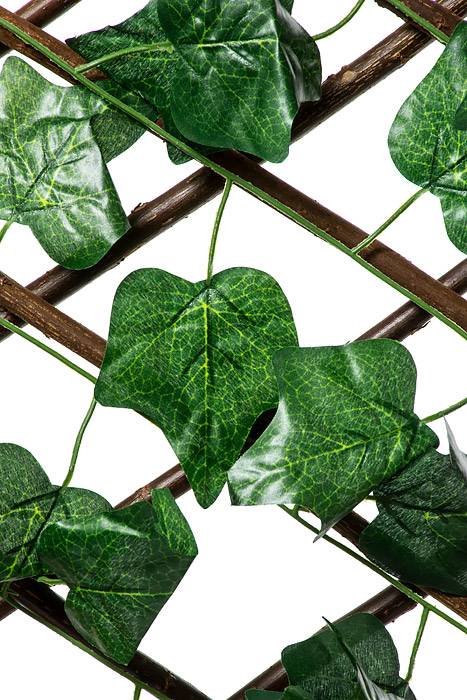 47.5"x 66" Large Ivy Leaf Stretchable  Fence Screen Green - Image 3