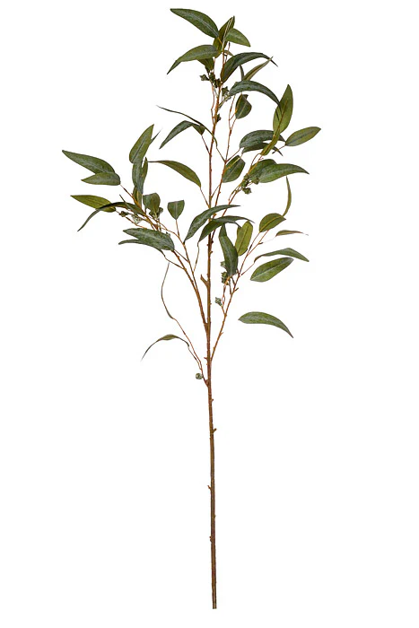 47.6" Artificial Eucalyptus Spray Green