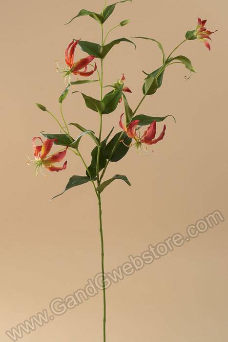 47" Gloriosa Spray Red/yellow - Image 2
