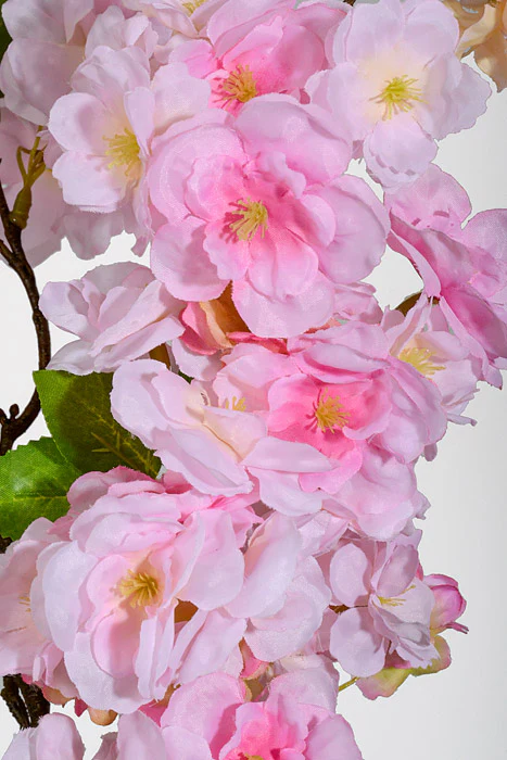48" Silk Cherry Blossom Spray Pink - Image 2