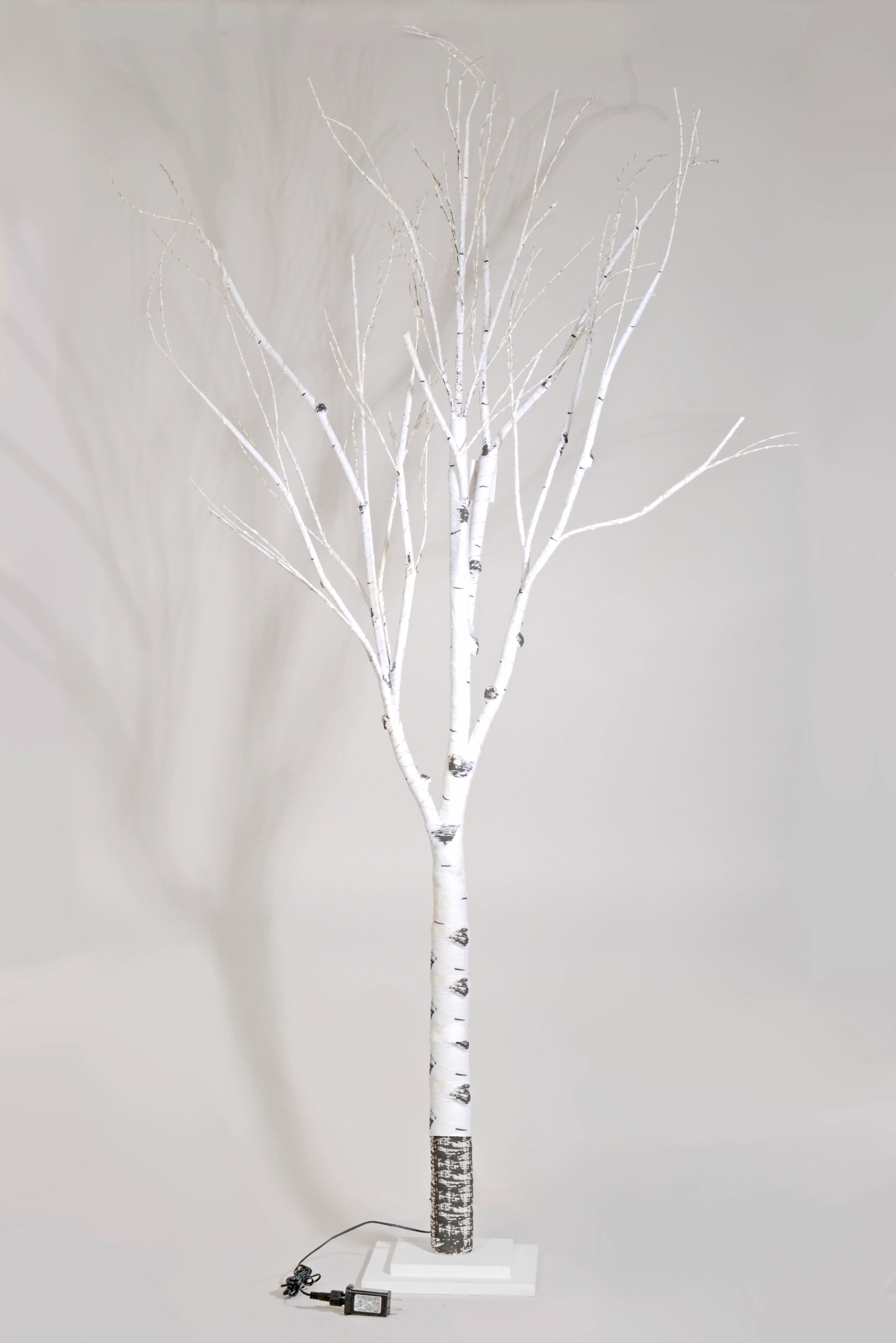 4Ft Birch Tree W/Light White - Image 2