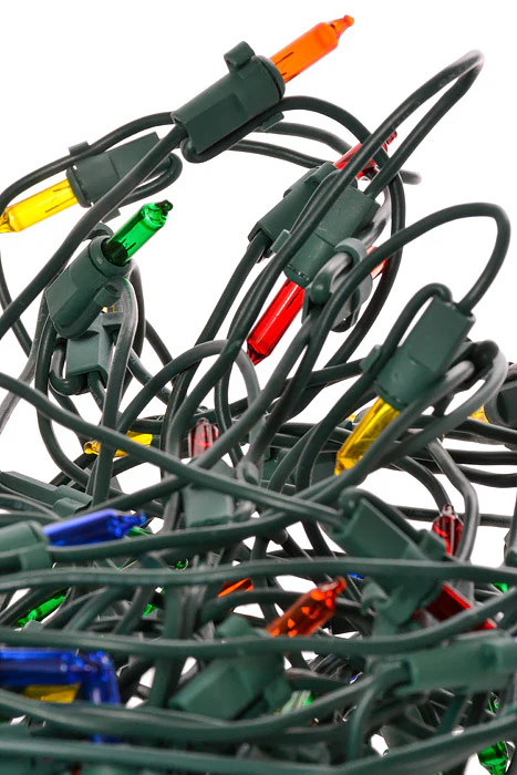 4Ft X 6Ft 150 Lights Net Lites Green/Wire Multi - Image 3