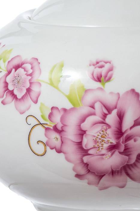5.5" Ceramic Teapot White - Image 2