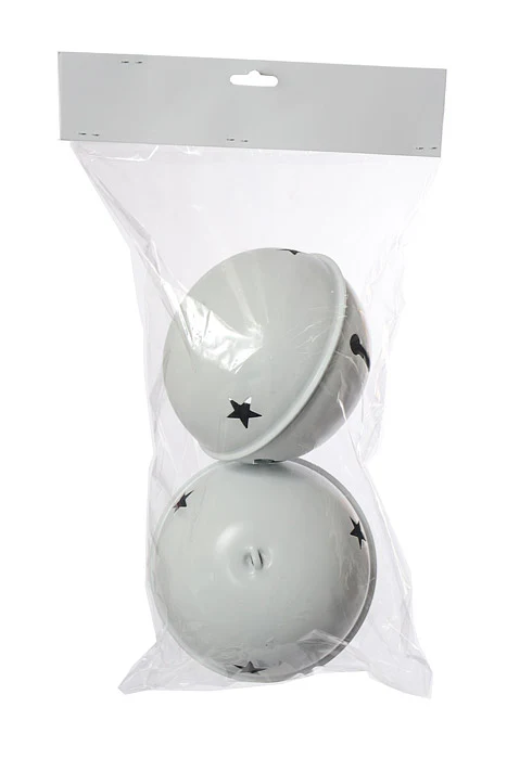 5.5" Jingle Bell White Pkg/2 - Image 2