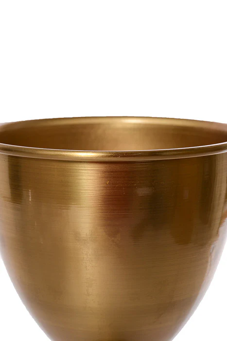 5.5" X 11.5" Metal Bouquet Stand Gold/Black - Image 2