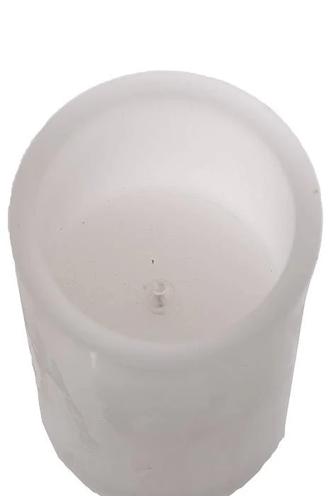 5.75" Flameless Candle White - Image 3