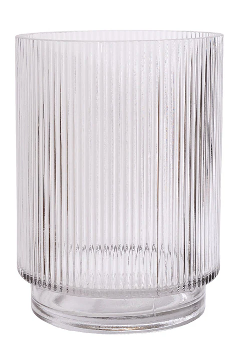 5.75" X 8" Glass Vase Clear