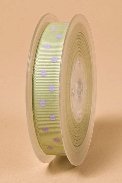 5/8" X 17yds Grosgrain Lime Juice #524
