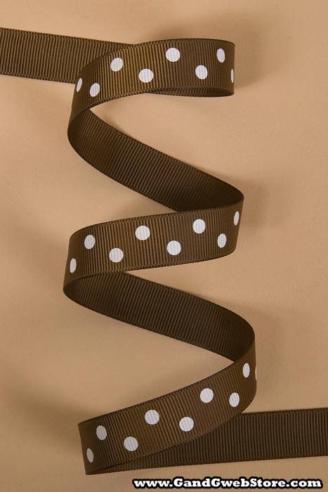5/8" X 17yds Grosgrain Turftan #547 - Image 2