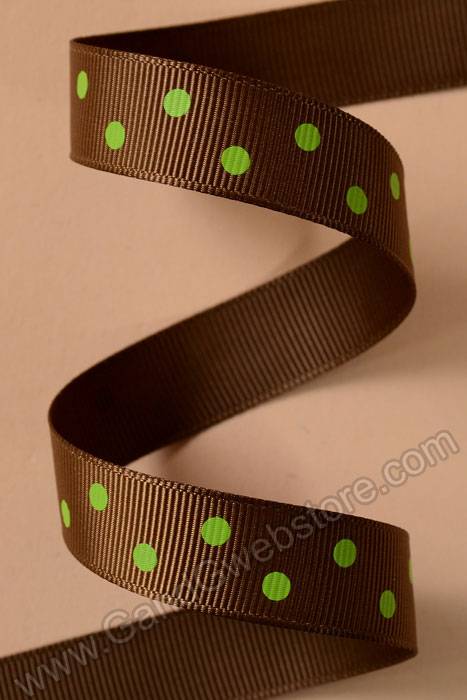 5/8" X 17yds Grosgrain Turftan #847 - Image 2