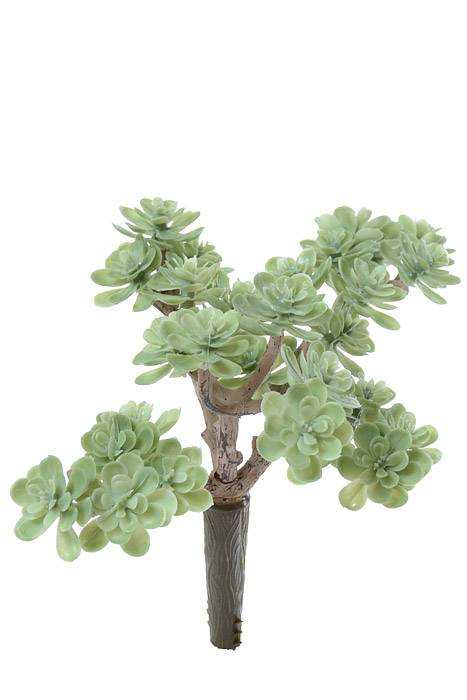 5" Artificial Sedum Pick Green