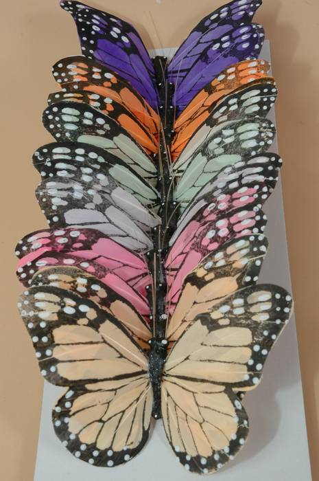 5" Butterfly Assorted Pkg/12 - Image 2