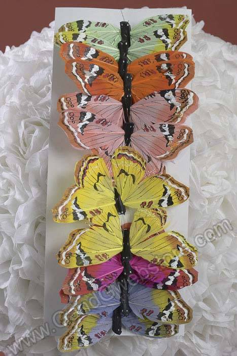 5" Butterfly Assorted Pkg/12 - Image 2