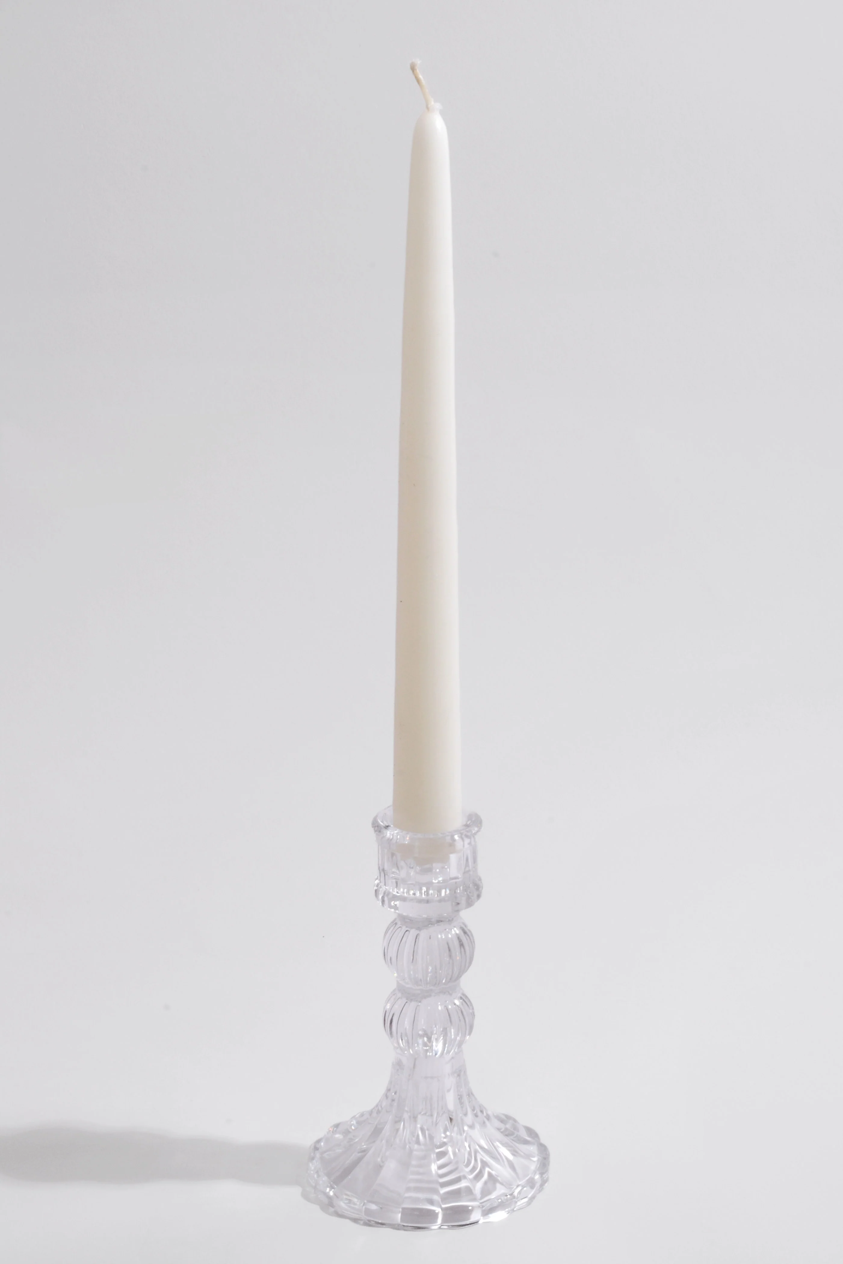 5" Glass Candle Holder Clear - Image 3