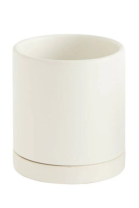 5" X 5.75" Romey Pot (White)