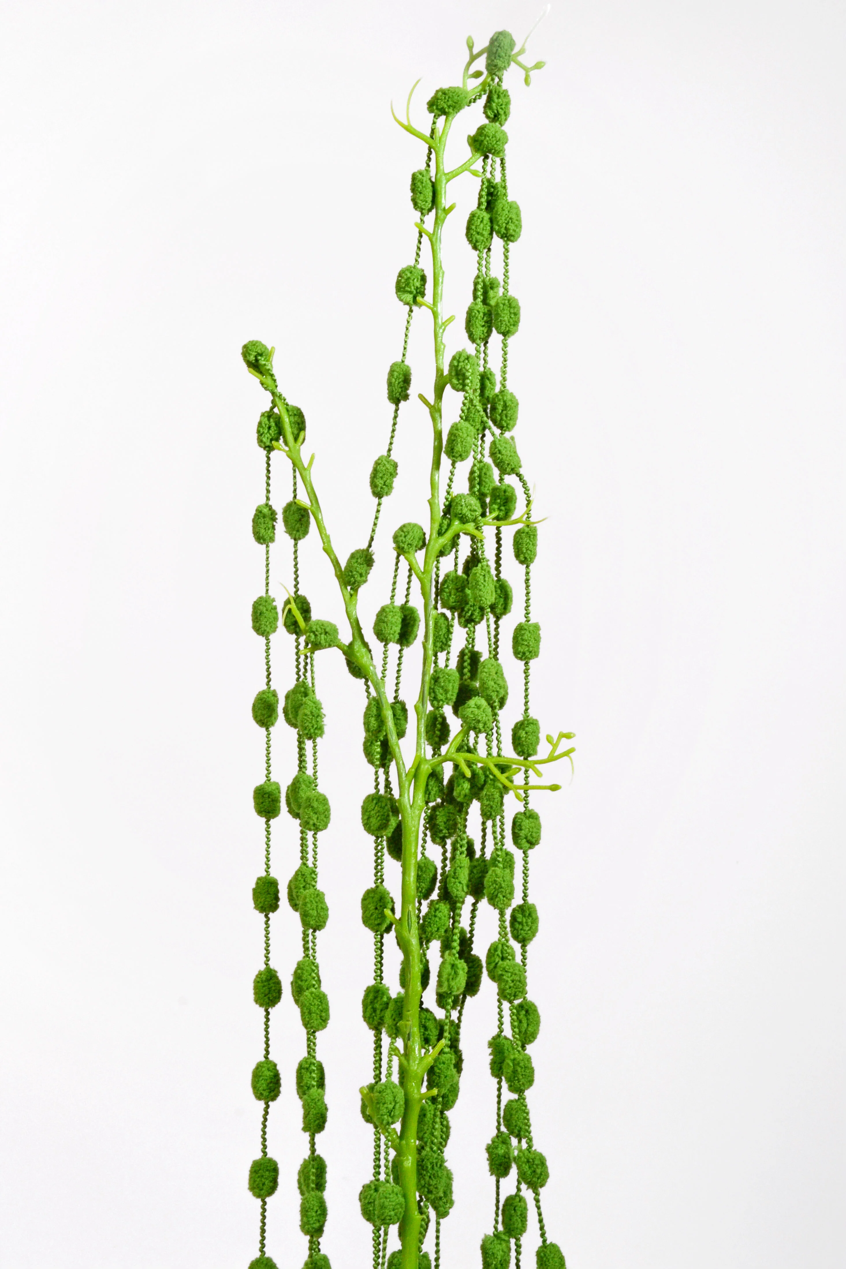 50" Bead Succulent Hanging Spray Green - Image 3