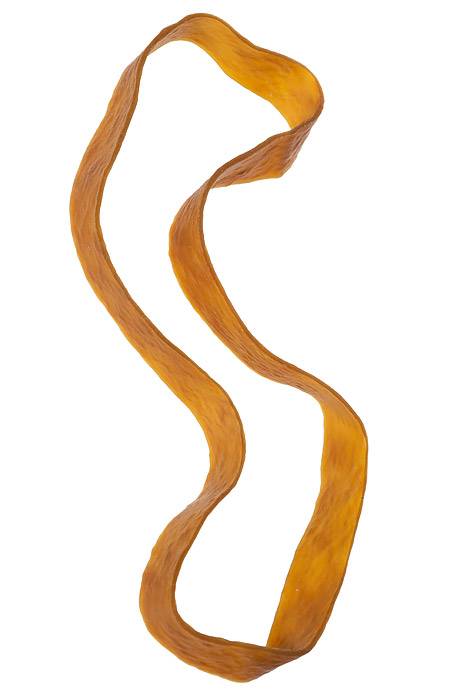 500mm X 15mm Rubber Band Brown - Image 2