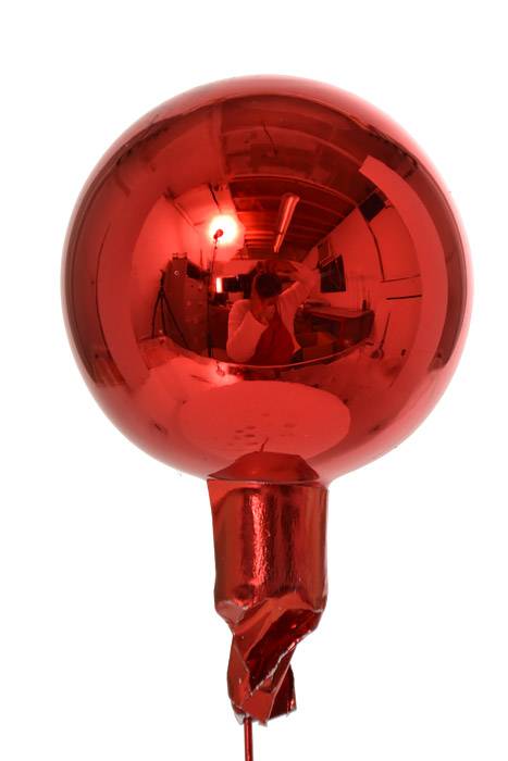 50mm Gloss Glass Ball Red Pkg/24 - Image 2
