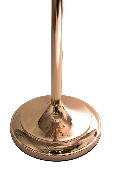 53" Metal 9-lite Candelabrum W/glass Gold - Image 3