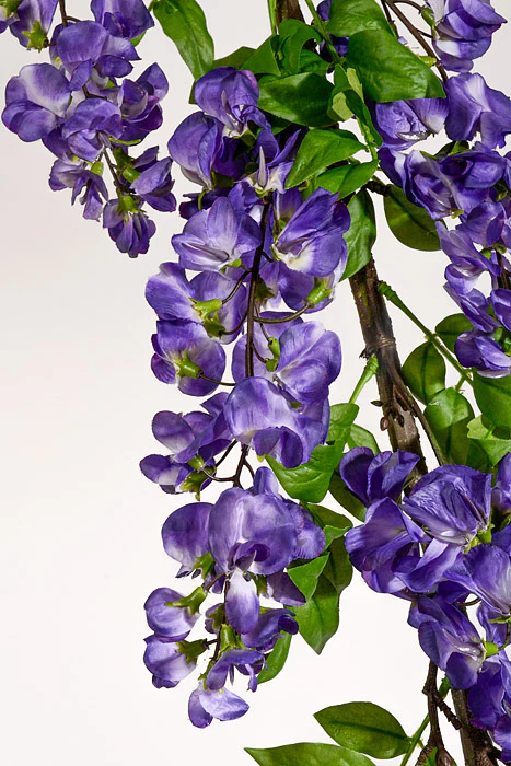 55" Artificial Wisteria Garland Purple - Image 2