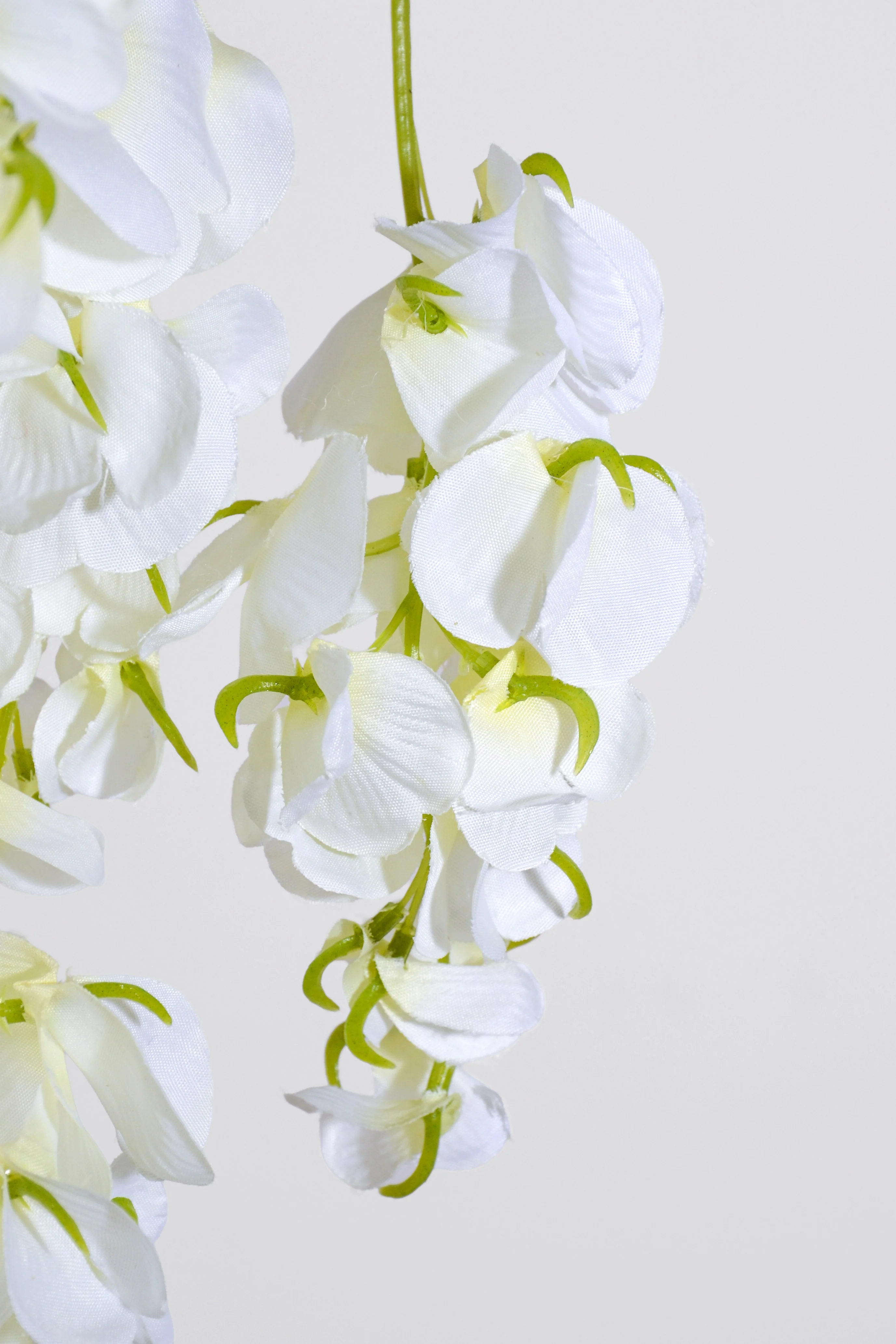 58" Silk Bougainvillea Garland White - Image 2