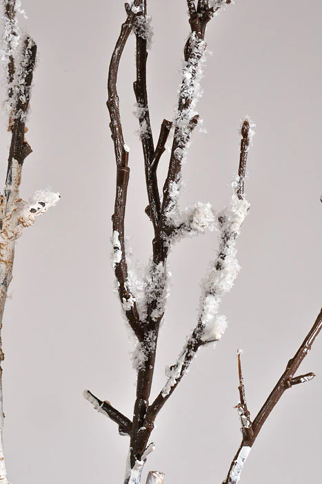 59" Frosted Winter Birch Branch Brown/White - Image 2