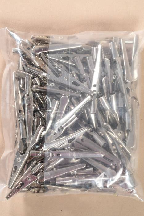 5cm Alligator Clip Silver Pkg/72 - Image 2