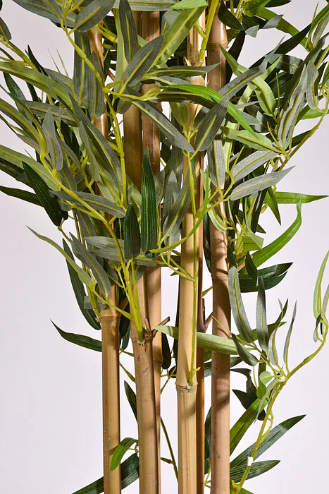 5Ft Artificial Bamboo Tree Green - Image 2