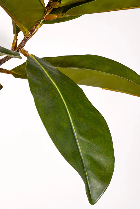 5Ft Artificial Magnolia Tree W/Pot Green - Image 2